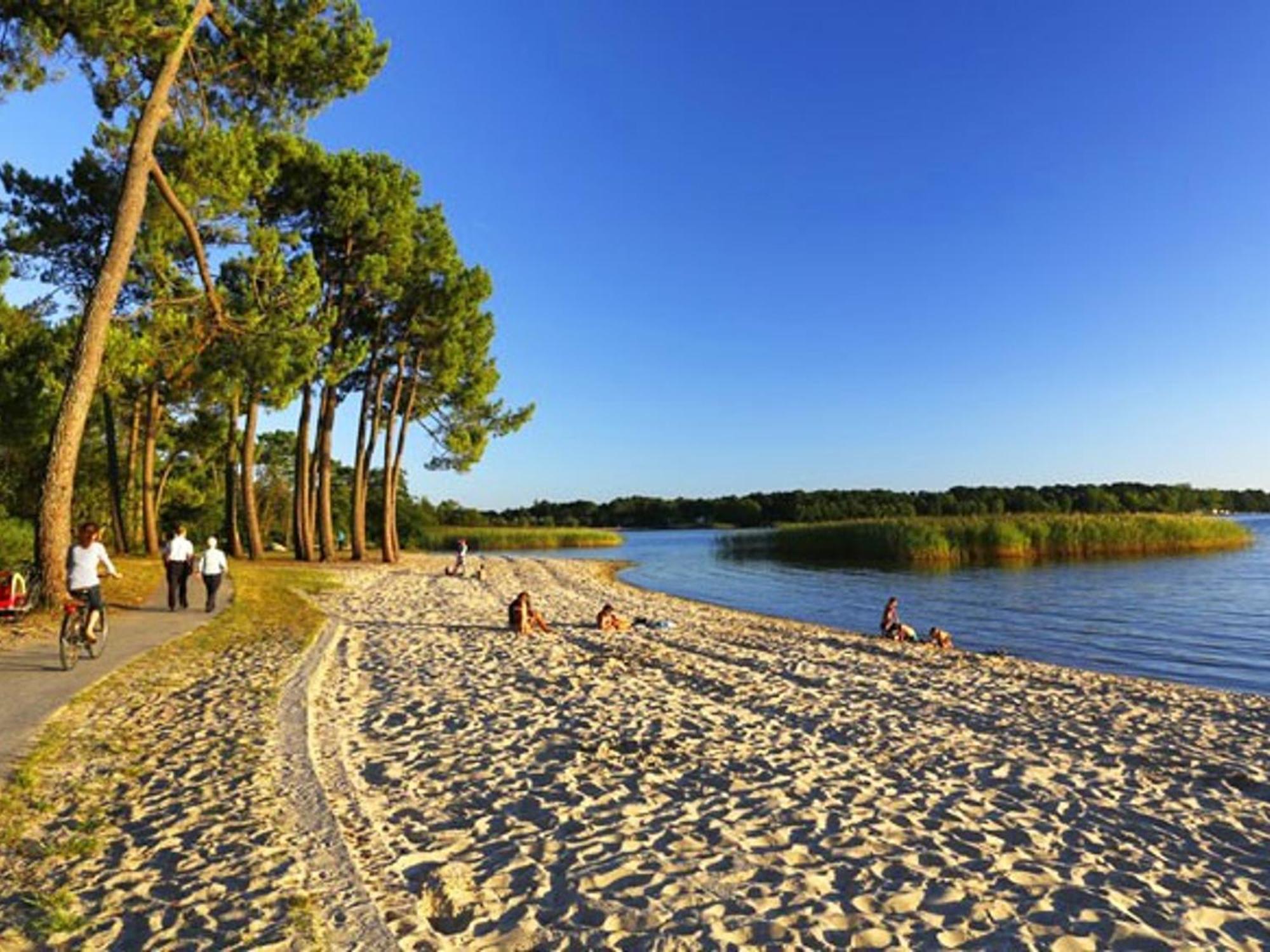 Charmant Apt A Parentis Avec Piscine, 4 Pers, Pres Du Lac, Menage Inclus - Fr-1-319-444 Exterior foto
